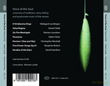 New Zealand Chamber Choir: Voice of the Soul [CD]