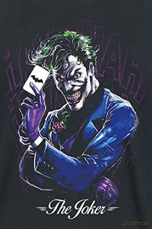 DC Comics T-Shirt Joker Pose Size S
