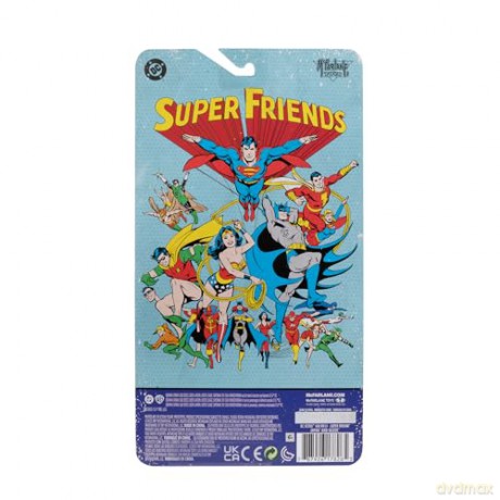 DC Retro Super Friends Action Figure Jayna & Gleek (Red Platinum Edition) 15 cm
