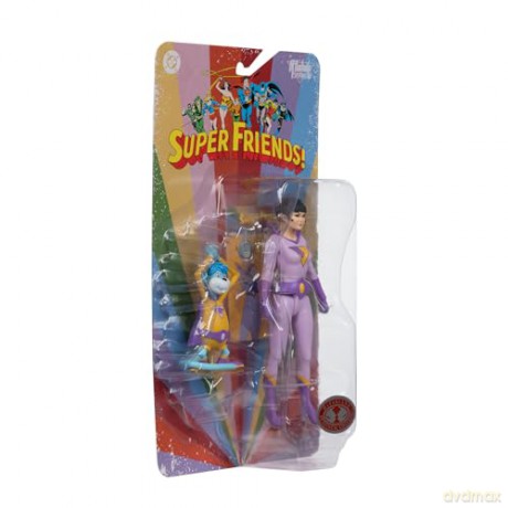 DC Retro Super Friends Action Figure Jayna & Gleek (Red Platinum Edition) 15 cm