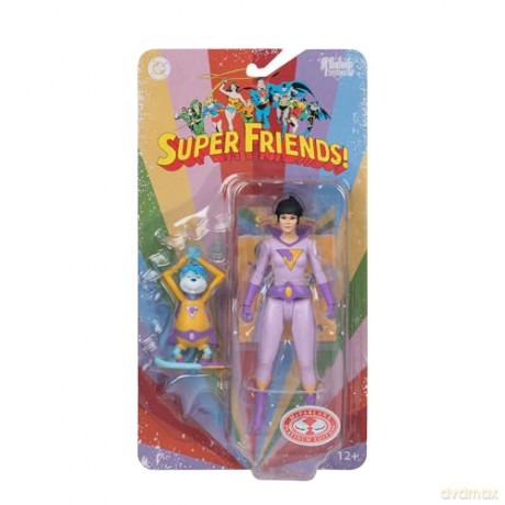 DC Retro Super Friends Action Figure Jayna & Gleek (Red Platinum Edition) 15 cm