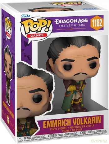 Dragon Age: The Veilguard POP! Games Vinyl Figure Emmrich Volkarin 9 cm