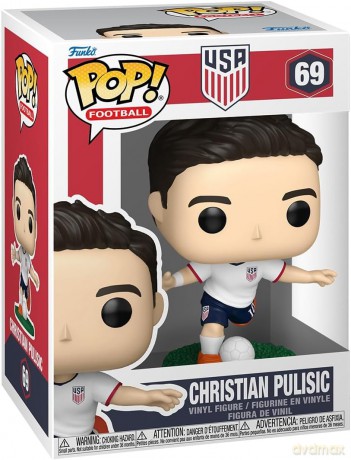 EFL POP! Football Vinyl Figure USA- Christian Pulisic 9 cm