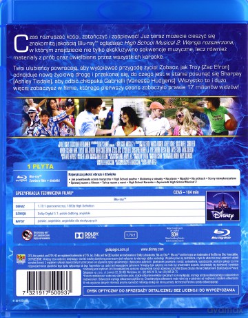 High School Musical 2 [Blu-Ray]