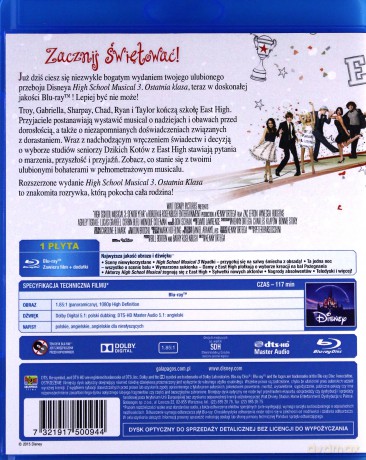 High School Musical 3 [Blu-Ray] 