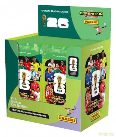 FIFA World Cup 2026 Trading Cards Flow Pack Box (50) saszetki