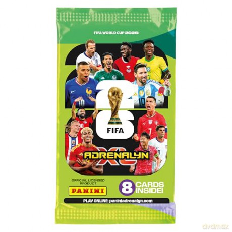 FIFA World Cup 2026 Trading Cards Flow Pack Box (50) saszetki