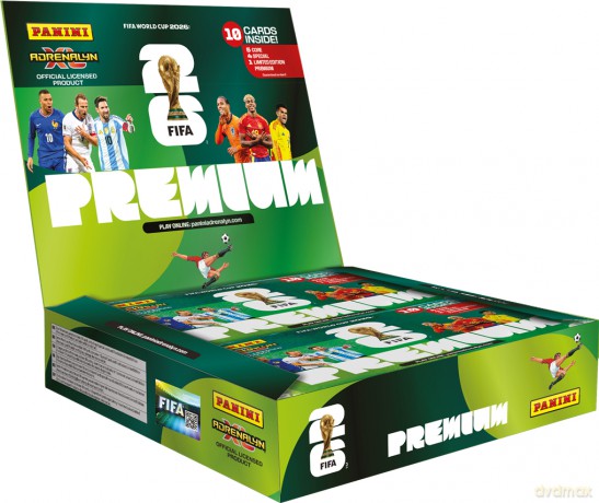 FIFA World Cup 2026 Trading Cards Premium Flow Pack Box (10)