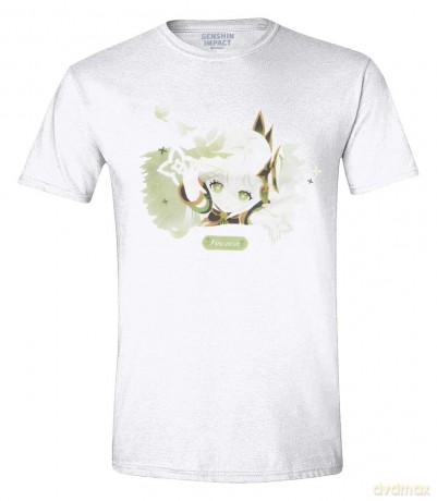 Genshin Impact T-Shirt Nahida White Size S