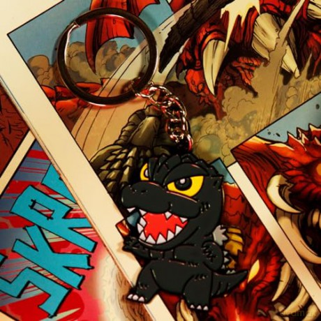 Godzilla Keychain Magnificent Peace, Glorious War