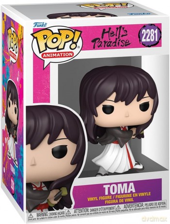 Hell's Paradise: Jigokuraku POP! Animation Vinyl Figure Toma 9 cm