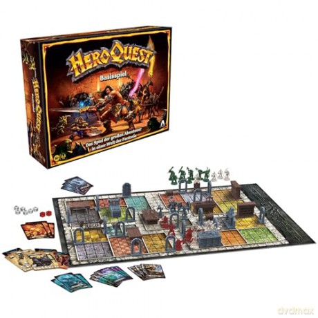 HeroQuest Board Game Basisspiel german