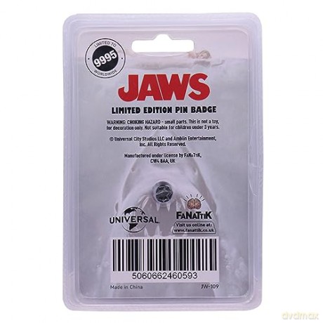 Jaws Pin Badge Limited Edition