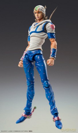 JoJo's Bizarre Adventure Part 7: Steel Ball Run Super Chozokado Action Action Figure Johnny Joestar 15 cm