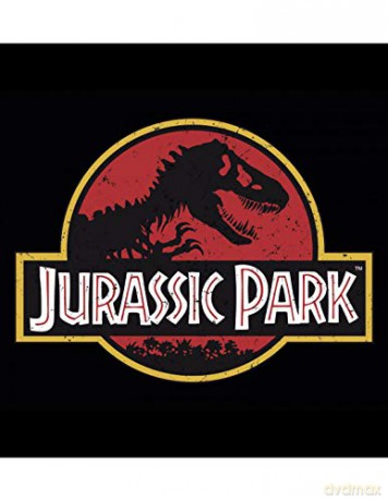 Jurassic Park T-Shirt Vintage Logo Size S