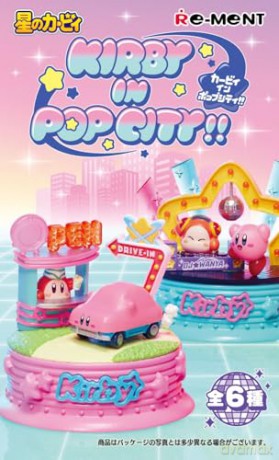 Kirby Mini Figures Kirby in Pop City Display (6)