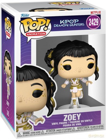 KPop Demon Hunters POP! Animation Vinyl Figure Zoey 9 cm