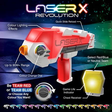 Laser X Revolution Double Blasters 2 Blasters