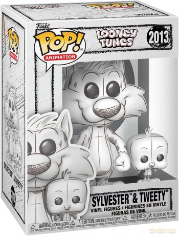 Looney Tunes POP!&Buddy Animation Vinyl Figure Sylvester&Tweety 9 cm