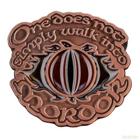 Lord of the Rings Collectors Pin One Does Not Simply Walk Into Mordor 4 cm