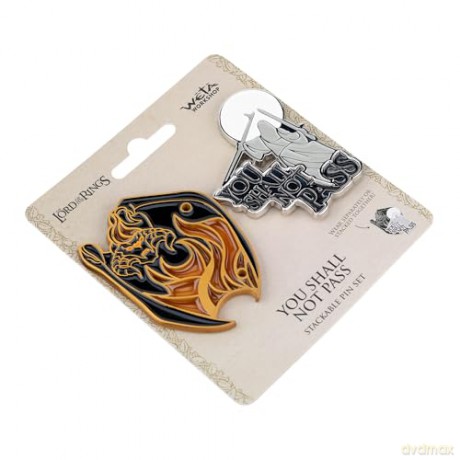 Lord of the Rings Collectors Pins 2-Pack You Shall Not Pass 8 cm