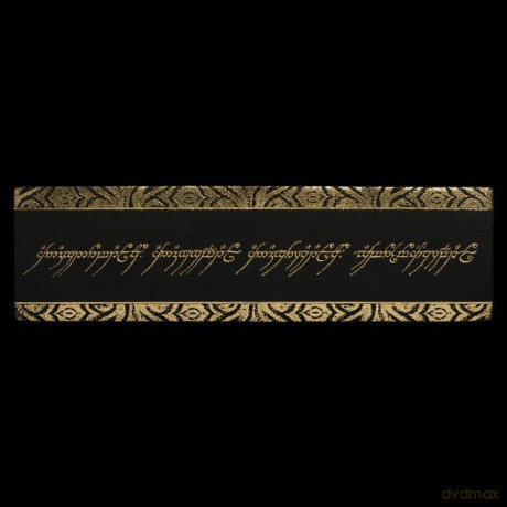 Lord of the Rings Leather Bookmark The One Ring Inscription