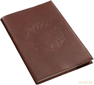 Lord of the Rings Notebook Middle-earth Leather 23 cm