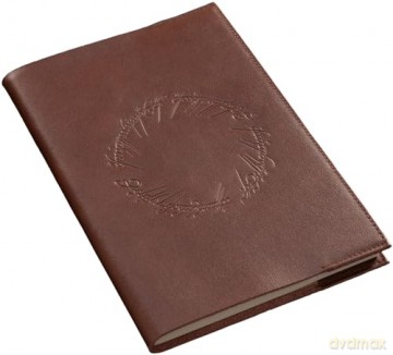 Lord of the Rings Notebook Middle-earth Leather 23 cm