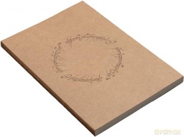 Lord of the Rings Notebook Middle-earth Leather 23 cm