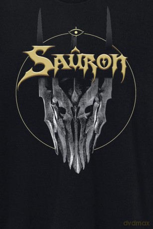 Lord of the Rings T-Shirt Sauron Logo Size M