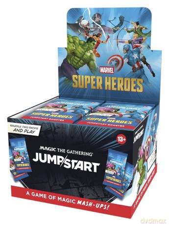 Magic the Gathering Marvel Super Heroes Jumpstart Booster Display (24) english