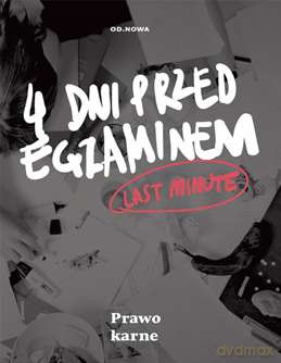 Prawo Karne Last Minute - Anna Talaga [KSIĄŻKA]