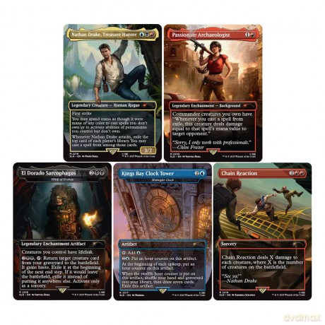 Magic the Gathering Secret Lair x PlayStation: Uncharted english