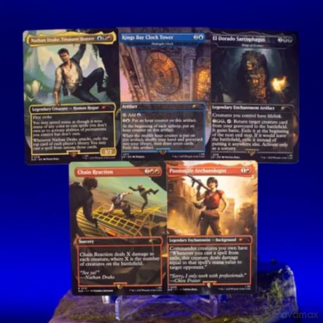 Magic the Gathering Secret Lair x PlayStation: Uncharted english