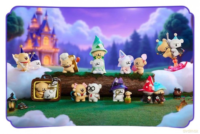 Maltese Blind Box Mini Figures Magic Seekers Series Display (8)