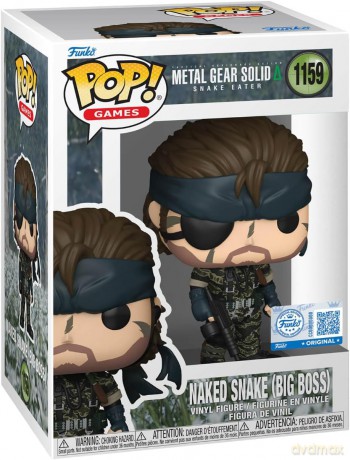 Metal Gear POP! Games Vinyl Figure Metal Gear Solid 3- Big Boss heo exclusive 9 cm
