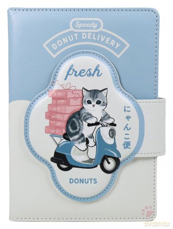 Mofusand A5 Notebook Fresh Donuts