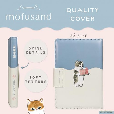 Mofusand A5 Notebook Fresh Donuts
