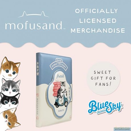 Mofusand A5 Notebook Fresh Donuts
