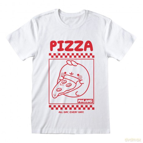 Molang T-Shirt Pizza Box Size M