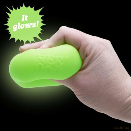 NeeDoh Squeeze Ball Nice Cube Glow (Glow in the Dark) 5 cm Display (12)