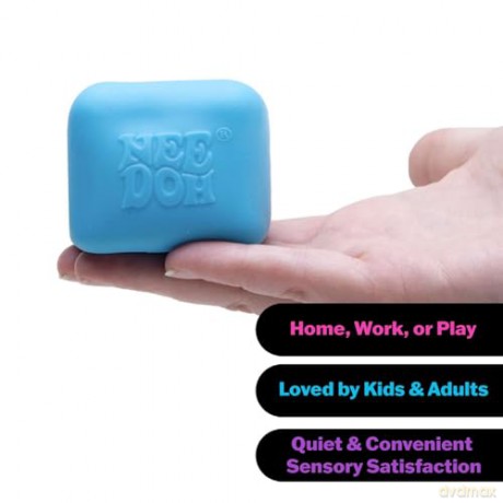NeeDoh Squeeze Ball Nice Cube Glow (Glow in the Dark) 5 cm Display (12)