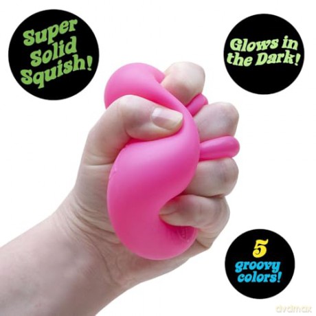 NeeDoh Squeeze Ball Nice Cube Glow (Glow in the Dark) 5 cm Display (12)