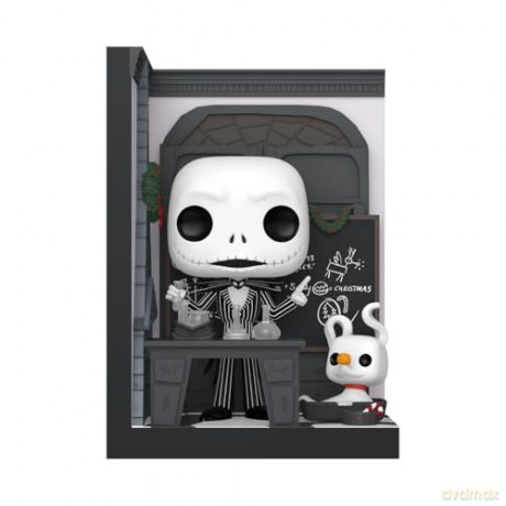 Nightmare Before Christmas POP! Nooks Vinyl Figure Jack Skellington's Room 9 cm