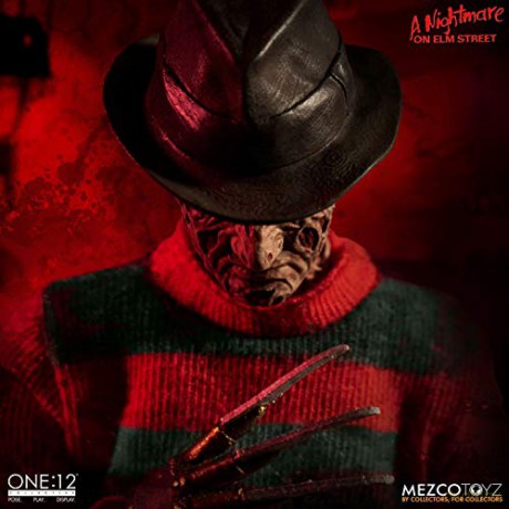 Nightmare On Elm Street Action Figure 1/12 Freddy Krueger 17 cm