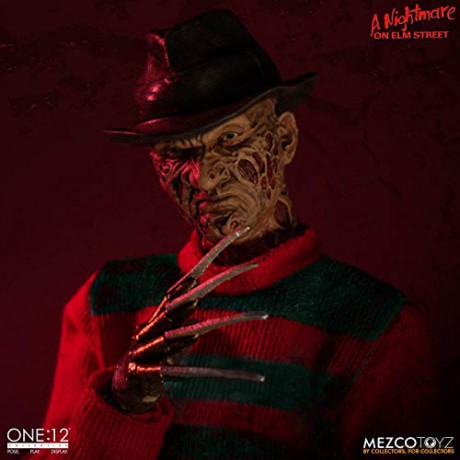 Nightmare On Elm Street Action Figure 1/12 Freddy Krueger 17 cm