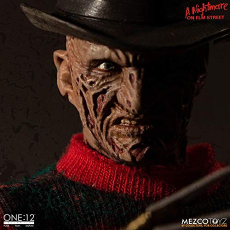 Nightmare On Elm Street Action Figure 1/12 Freddy Krueger 17 cm