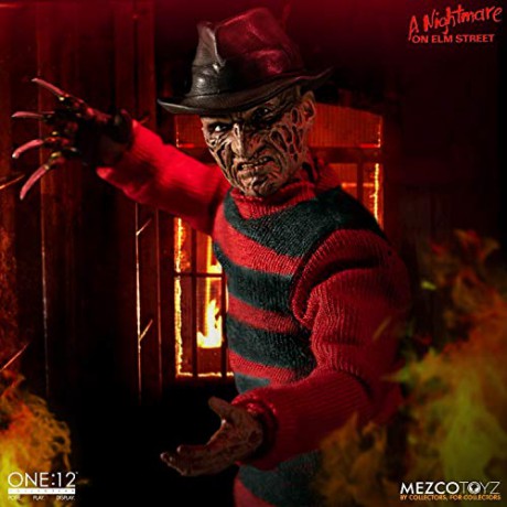 Nightmare On Elm Street Action Figure 1/12 Freddy Krueger 17 cm