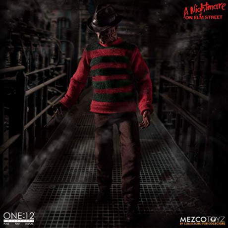 Nightmare On Elm Street Action Figure 1/12 Freddy Krueger 17 cm