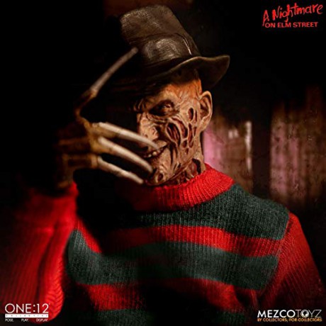 Nightmare On Elm Street Action Figure 1/12 Freddy Krueger 17 cm